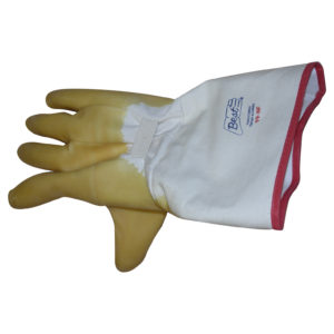 Flannel Natural Rubber-Coated Gloves
