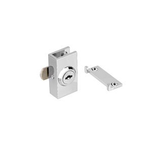 Swinging Glass Door Plunger Lock for 5-8mm Glass