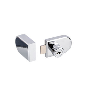 UV Lock and Keeper for Single Overlay Door Rounded Shape