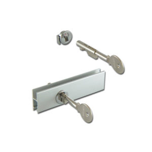 Cabinet Sliding Glass Door Lock for glass rail