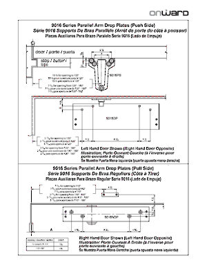 9016 Drop Plate & Parallel Arm Instructions