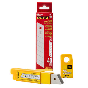 OLFA Replacement Blades HB 25 mm for Self-Retracting Cutter