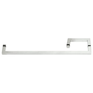 Square Tubular Handle and Towel Bar Combo, without Washers, 90° Corners