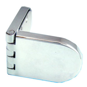 Glass to Glass Door Hinge Rounded Shape