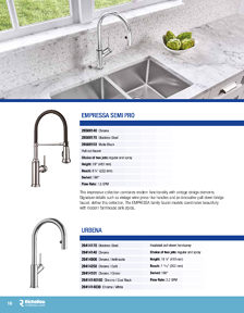 Richelieu Glazing Supplies Catalog Library - BLANCO SINKS & FAUCETS
 - page 16