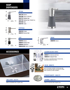 Richelieu Glazing Supplies Catalog Library - BLANCO SINKS & FAUCETS
 - page 19