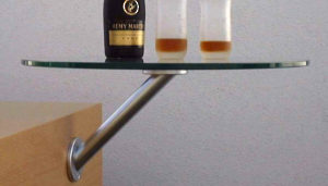 Inclined Wall Mount Breakfast Bar Support