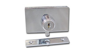 Locks for Glass Doors - Requiring Drilling